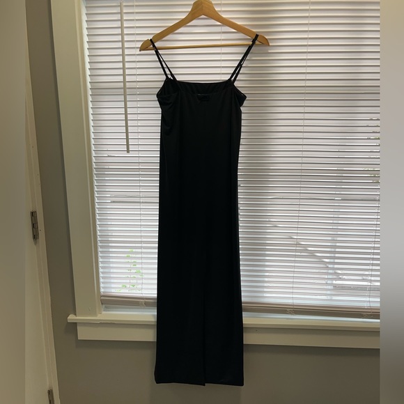 All Saints Charlie Black Midi Dress - Picture 5 of 11